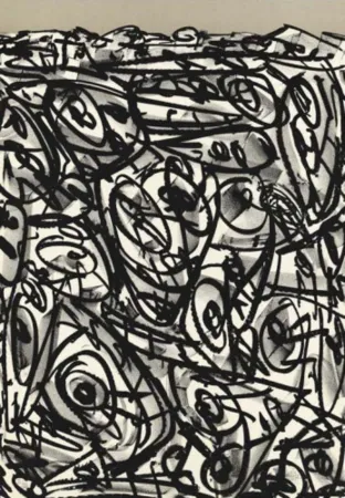 石版画 Saura - Toda persona tiene derecho a la libertad de reunion y de asociacion pacificas