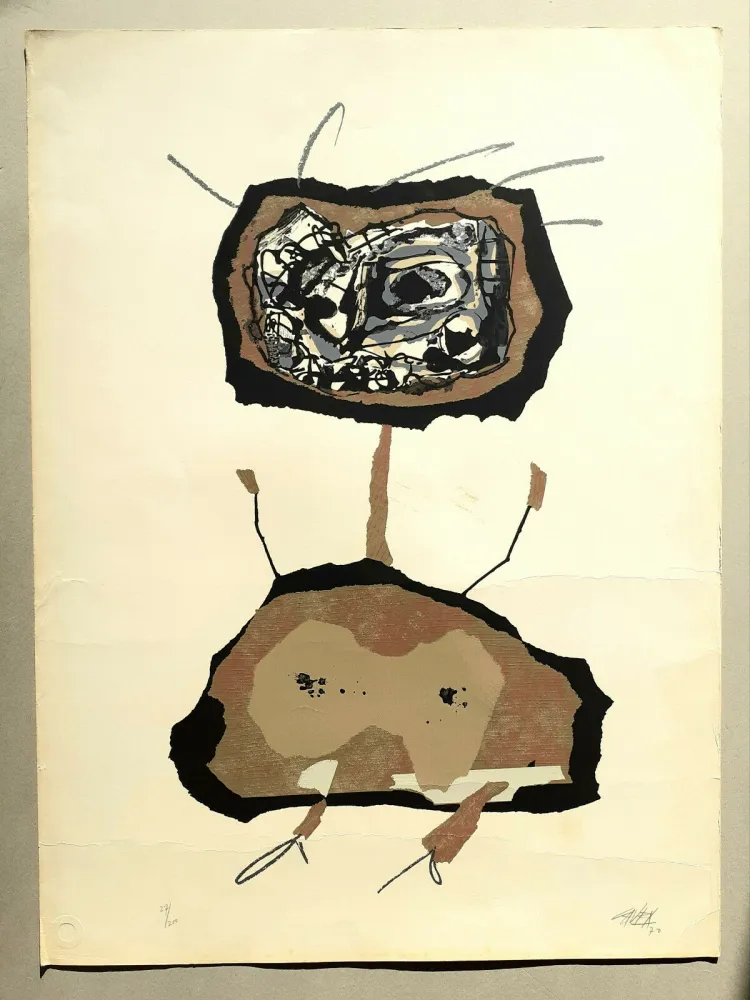 丝网印刷 Saura - Untitled