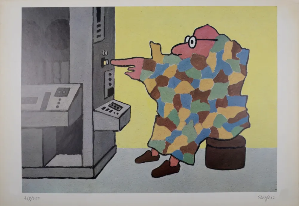 石版画 Savignac - Douce France