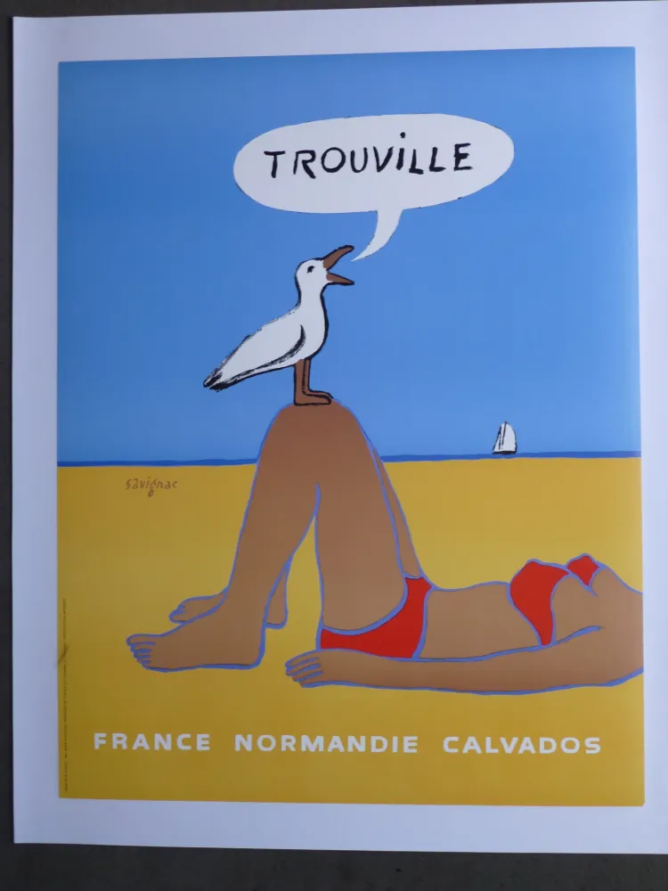 海报 Savignac - Trouville 