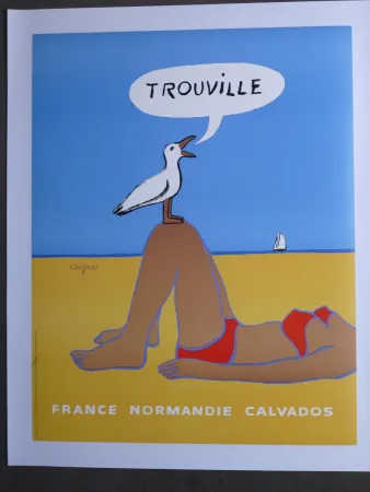 海报 Savignac - Trouville 