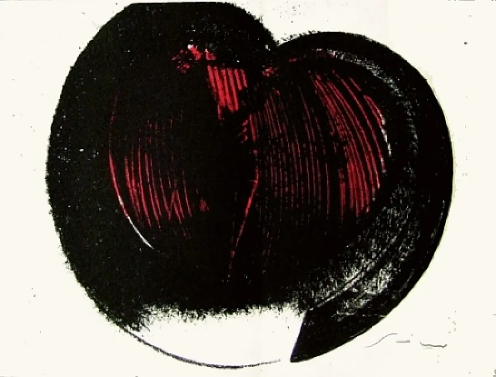 石版画 Scanavino - A mezzo della notte