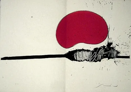 石版画 Scanavino - A mezzo della notte