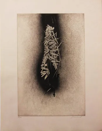 版画 Scanavino - SENZA TITOLO