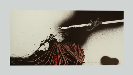 丝网印刷 Scanavino - Tramature (B)