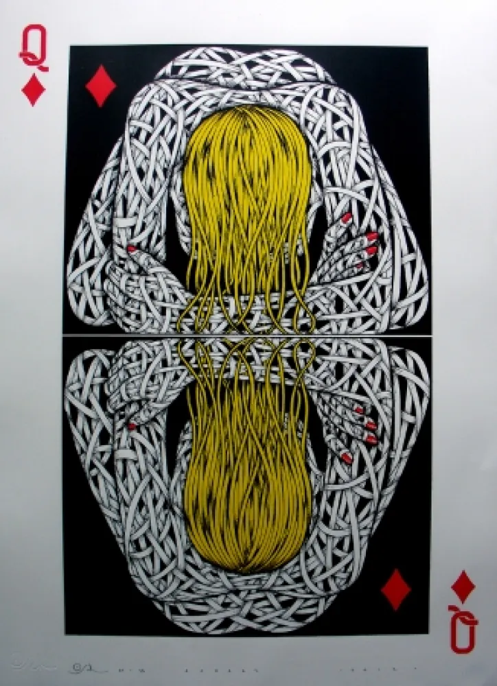 丝网印刷 Schade - Narcissist Queen