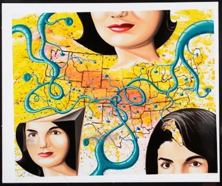 丝网印刷 Scharf - 3 Faces Jackie