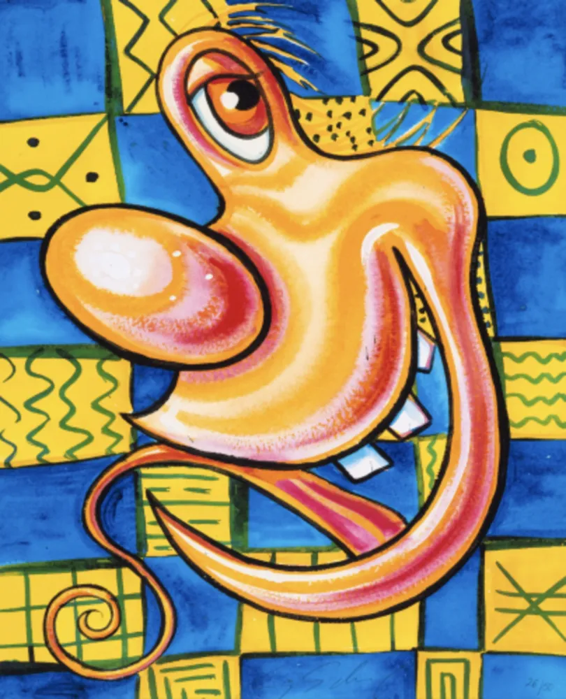 复数作品 Scharf - Untitled (Grinning Whimsy)