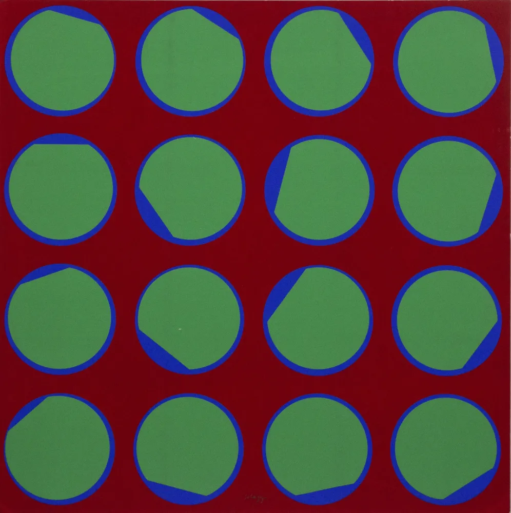 丝网印刷 Scheggi - Untitled