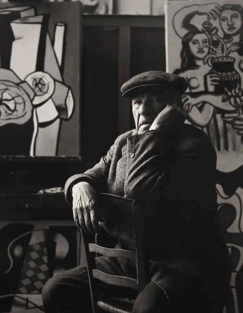 摄影 Scheidegger - Fernand Leger, Paris, um 1951.