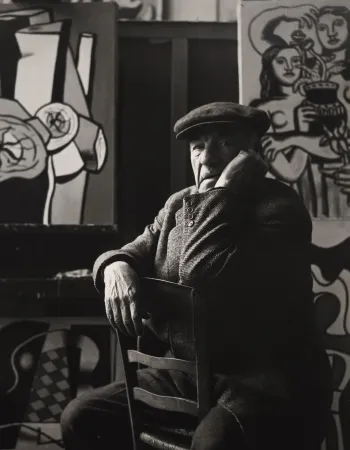 摄影 Scheidegger - Fernand Leger, Paris, um 1951.