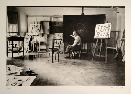 摄影 Scheidegger - Miro im Atelier