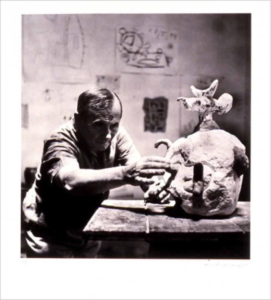 石版画 Scheidegger - Miro traces d' une rencontre