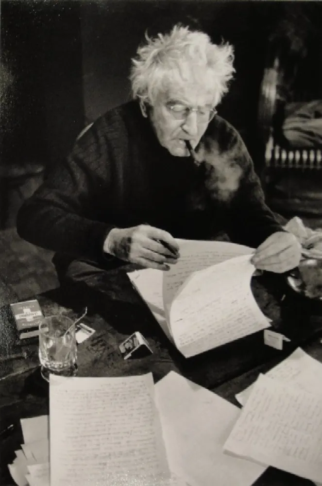 摄影 Scheidegger - VARLIN (Willy Guggenheim) schreibt den Text über Karl Geiser