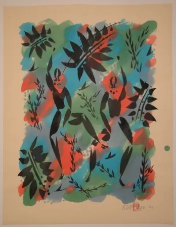 单版画 Scheidl - Tanzfigur