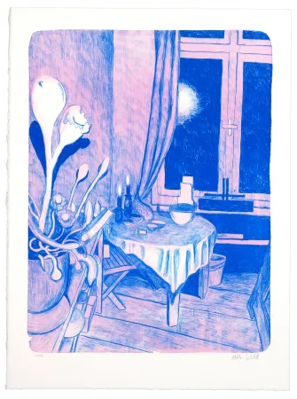 石版画 Schelde - Sans titre 