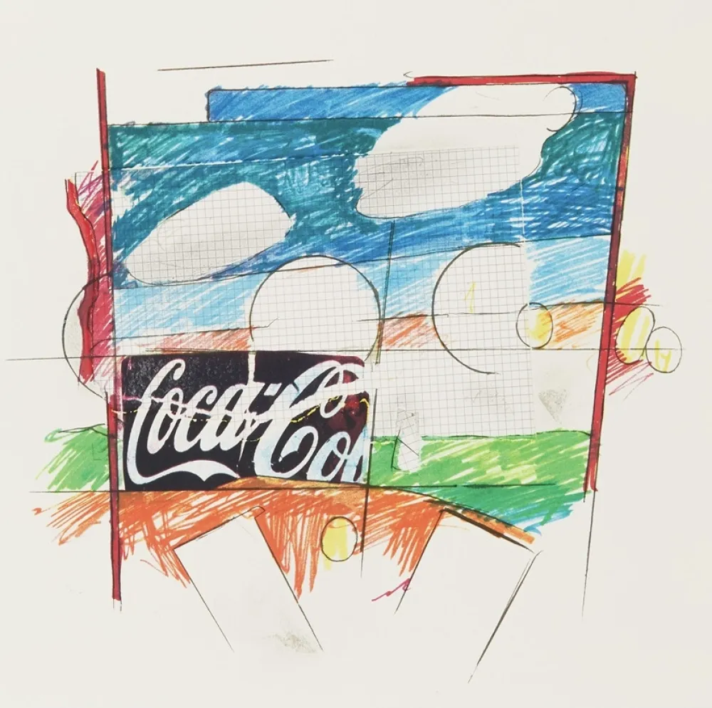 复数作品 Schifano - Coca-Cola