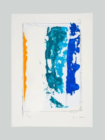 丝网印刷 Schifano - Composizione