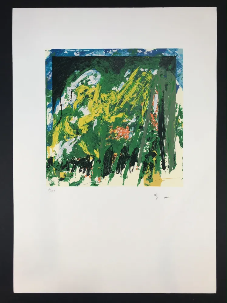 丝网印刷 Schifano - Declino