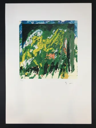 丝网印刷 Schifano - Declino