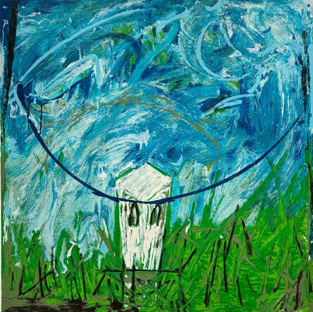 丝网印刷 Schifano - Grandangolo