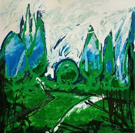 丝网印刷 Schifano - In fondo