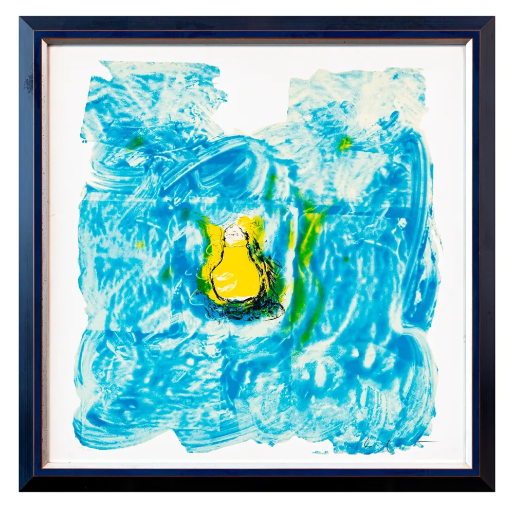 丝网印刷 Schifano - IN LUCE