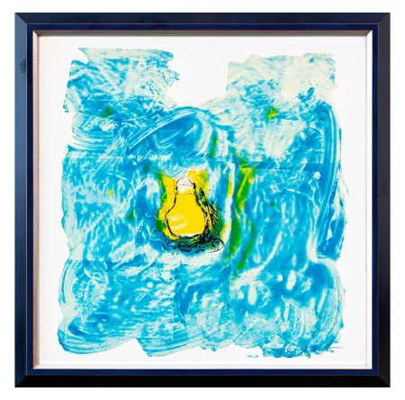 丝网印刷 Schifano - IN LUCE