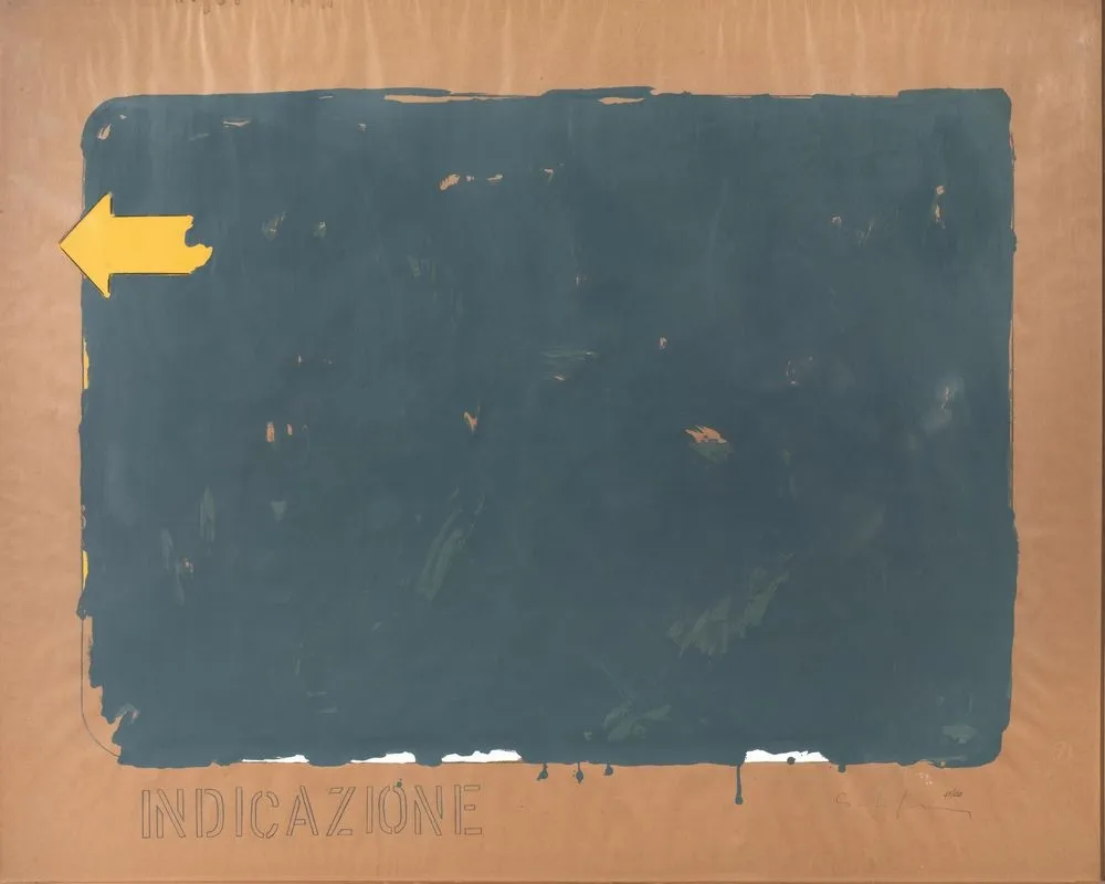 丝网印刷 Schifano - Indicazione