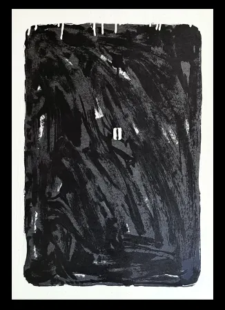 丝网印刷 Schifano - Mario Schifano (1934–1998) - Monochrome - Materic serigraphy with enamels on cardboard - 1975