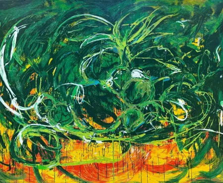 丝网印刷 Schifano - Mario Schifano (1934–1998) – Natura – Enamel screen printing, 38-colour printing on Magnani di Pescia paper – 1988