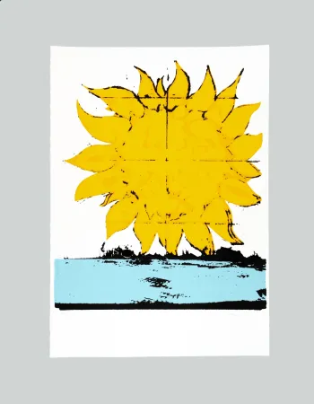 丝网印刷 Schifano - O sole mio