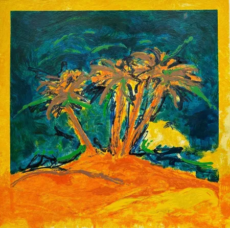 丝网印刷 Schifano - Palme