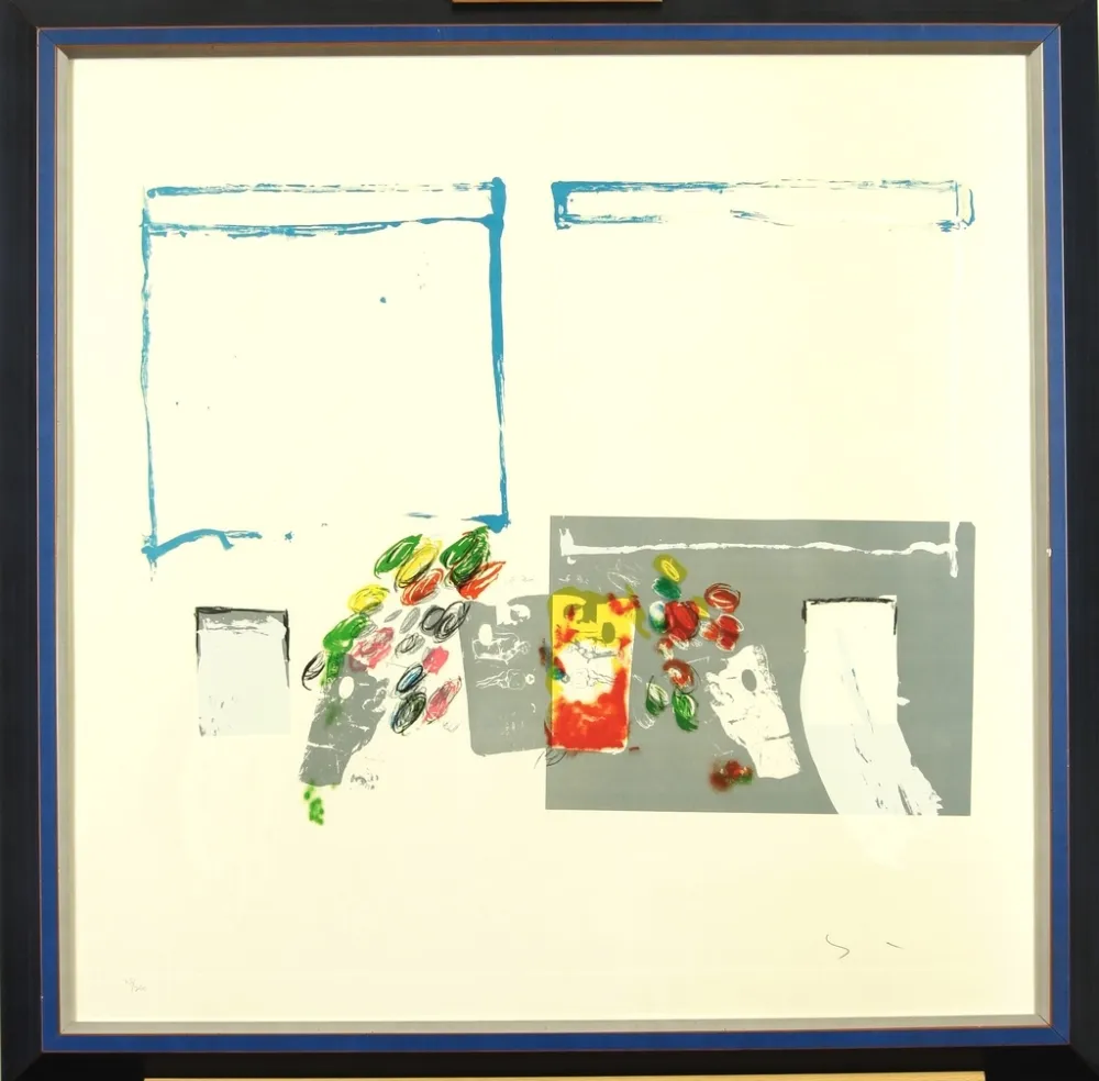 石版画 Schifano - Pittore Italiano