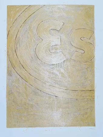 丝网印刷 Schifano - Propaganda (particolare)