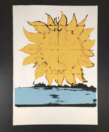 丝网印刷 Schifano - SOLE MIO