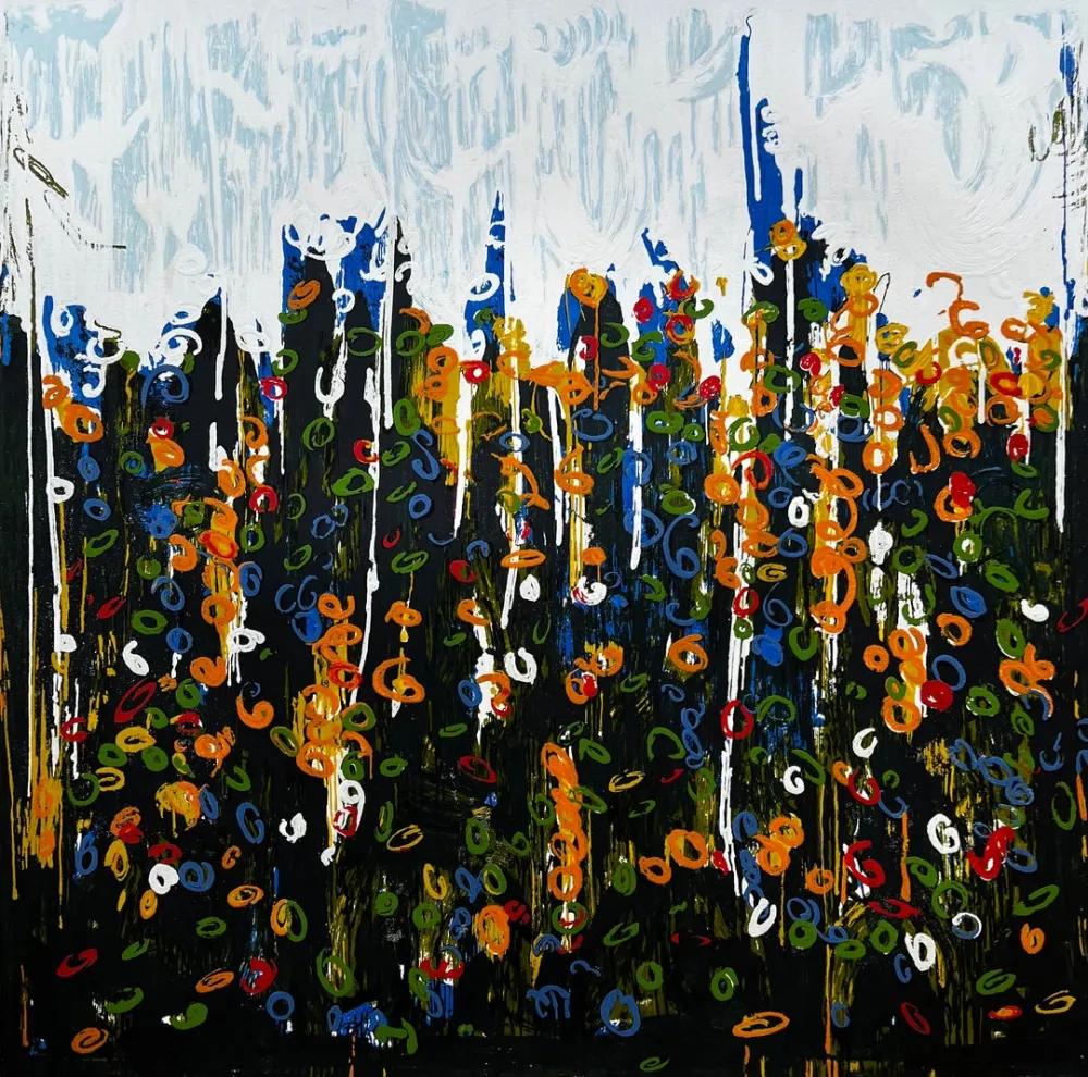 丝网印刷 Schifano - Splendore del floricoltore