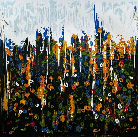 丝网印刷 Schifano - Splendore del floricoltore