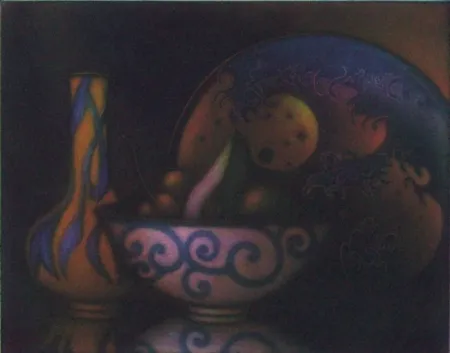 美柔汀铜版画 Schkolnyk - La vague