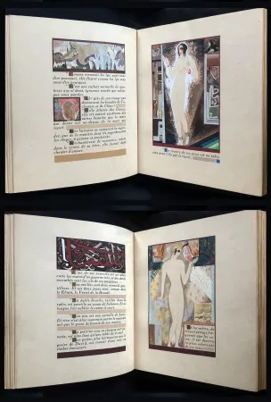 插图书 Schmied - J.-C. Mardrus : HISTOIRE CHARMANTE DE L'ADOLESCENTE SUCRE D'AMOUR (1927).