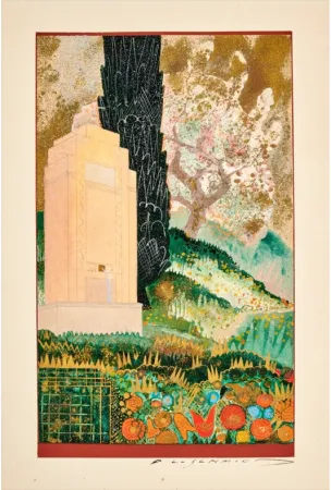 插图书 Schmied - LE CANTIQUE DES CANTIQUES. Exemplaire de Schmied avec gouaches originales (1925)