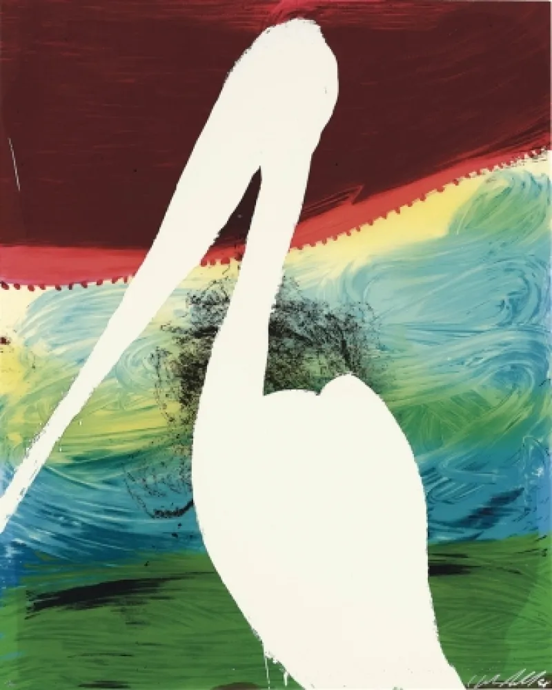 丝网印刷 Schnabel - Guiseppe (Brooding on the vast Abyss)