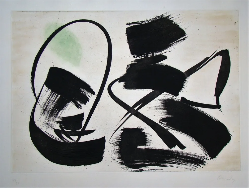 蚀刻版画 Schneider - Composition III.