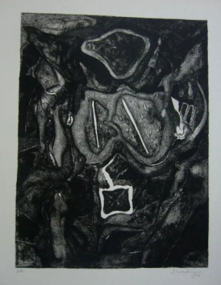 石版画 Schoendorff - Sans titre