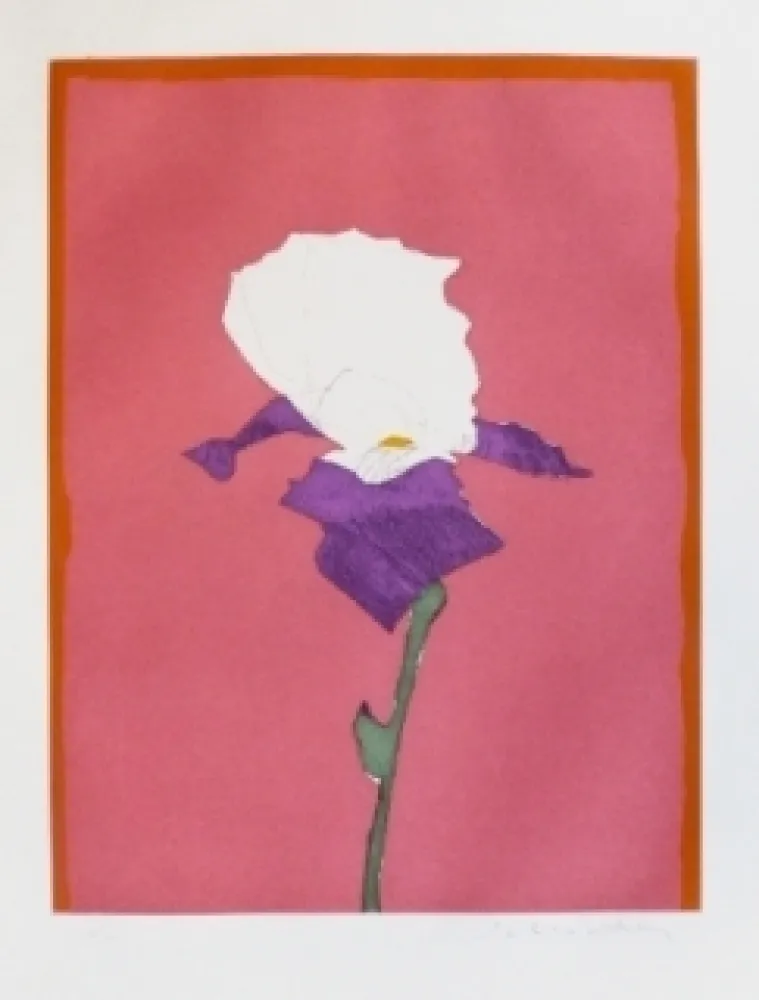 版画 Scholder - Flower at Giverney 1