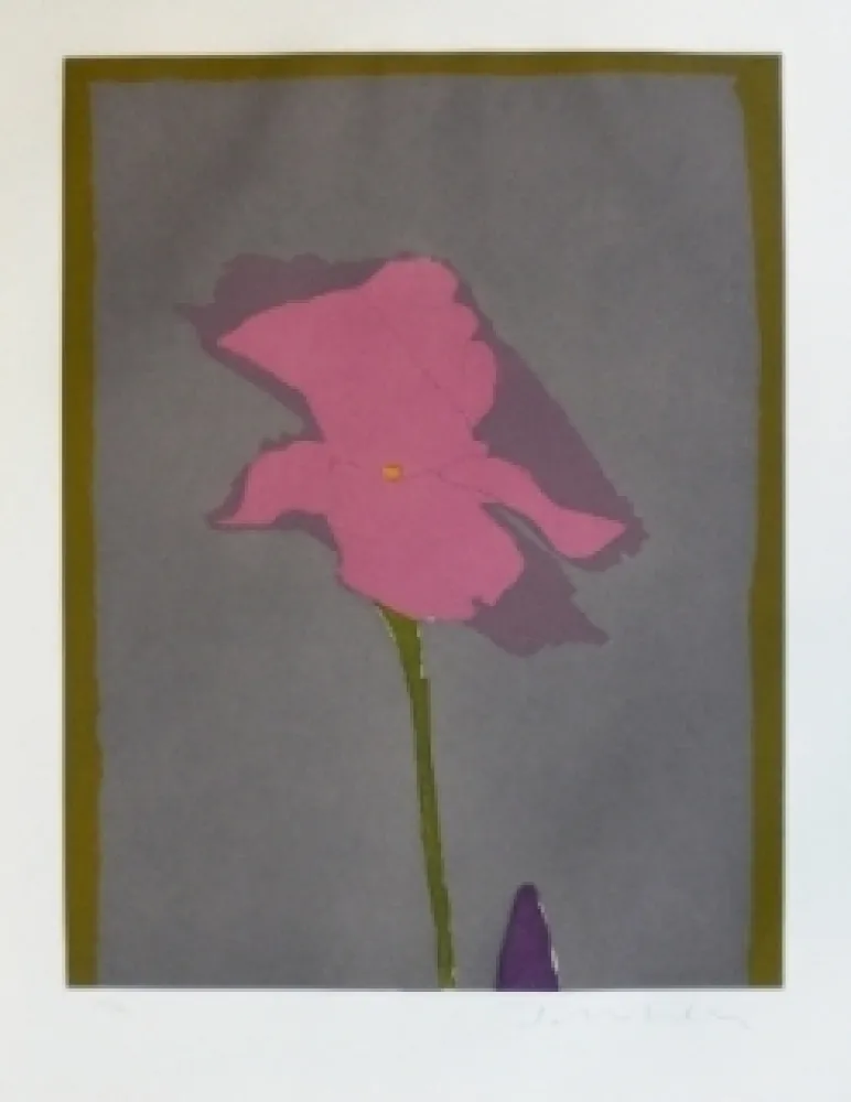 版画 Scholder - Flower at Giverney 2