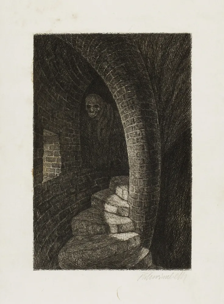 版画 Schwimbeck - Kâmarûpa I