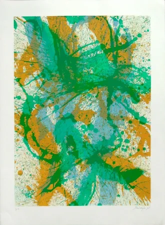 丝网印刷 Scialoja - Composizione