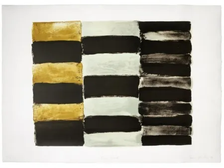 石版画 Scully - Paris black