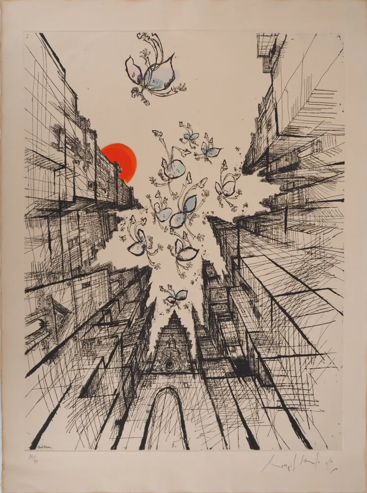 版画 Searle - Bad News